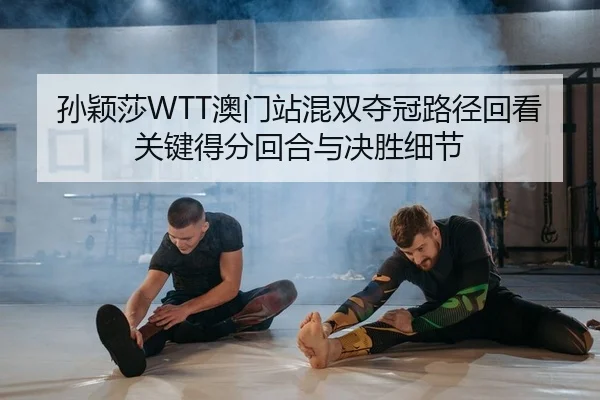 孙颖莎WTT澳门站混双夺冠路径回看关键得分回合与决胜细节